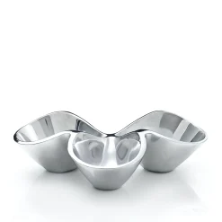 Bella Triple Condiment Server*Nambé Clearance