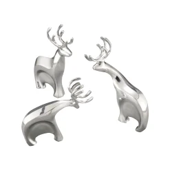 Blitzen Reindeer Figurine Set*Nambé