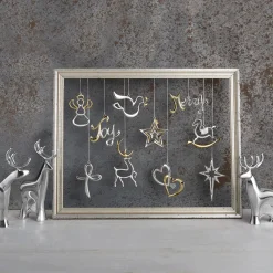 Blitzen Reindeer Figurine Set*Nambé