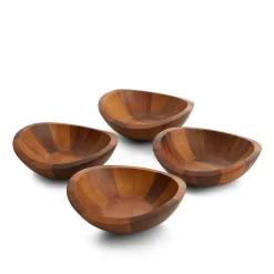 Braid Salad Bowls (Set Of 4)*Nambé Discount