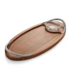 Braid Serving Board W/Dipping Dish - 18In.*Nambé Online