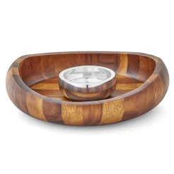 Butterfly Chip & Dip*Nambé Outlet