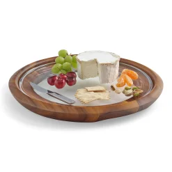 Cooper Cheese Tray W/ Knife*Nambé Online
