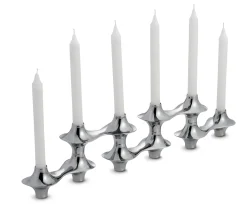 Cortina Hinged Candelabra*Nambé
