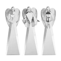 Faith, Love & Peace Angel Figurines*Nambé Discount
