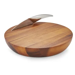 Harmony Cheese Board W/ Knife*Nambé Outlet