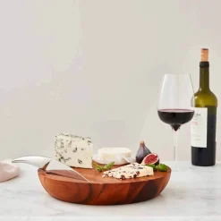 Harmony Cheese Board W/ Knife*Nambé Outlet