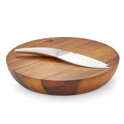 Harmony Cheese Board W/ Knife*Nambé Outlet