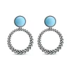 Marina Luxe Silver Loop Earrings*Nambé Best