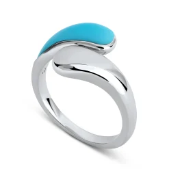 Marina Luxe Wave Bypass Ring*Nambé Sale