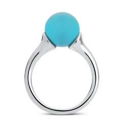 Marina Natural Silver Tide Ring*Nambé New