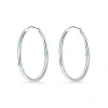 Marina Silver Flow Hoop Earrings*Nambé Outlet