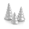 Mini Christmas Trees (Set Of 3)*Nambé Sale