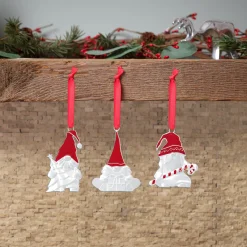 Mini Ornament Set - Gnomes (Set Of 3)*Nambé Hot