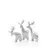 Miniature Dasher Reindeer Set*Nambé Hot
