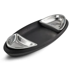 Noir Condiment Tray*Nambé Online