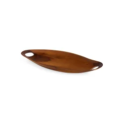 Portables Acacia Wood Tray - 18In.*Nambé Discount