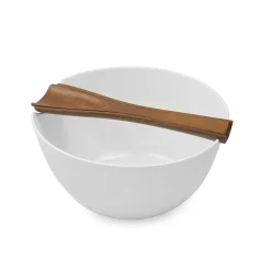 Quatro Salad Bowl W/ Servers*Nambé Sale