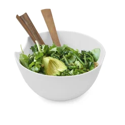 Quatro Salad Bowl W/ Servers*Nambé Sale