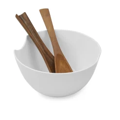 Quatro Salad Bowl W/ Servers*Nambé Sale