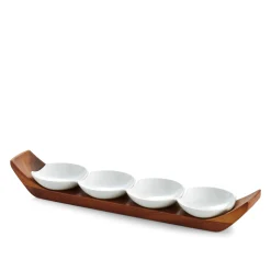 Quatro Snack & Serve Set*Nambé Outlet