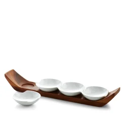 Quatro Snack & Serve Set*Nambé Outlet