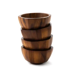 Rivet Salad Bowls (Set Of 4)*Nambé Online