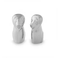 Savanna Lion Salt & Pepper Shakers*Nambé New