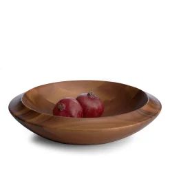 Skye Wood Centerpiece Bowl*Nambé Clearance