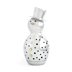 Snowman Luminary*Nambé Hot