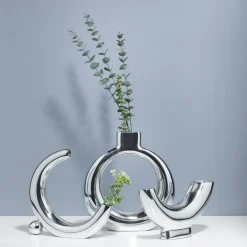 Solarium Crescent Moon Vase*Nambé Discount