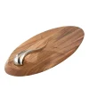 Swoop Cheese Board W/ Knife*Nambé New
