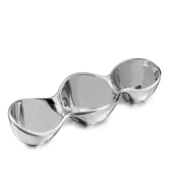 Triple Condiment Server*Nambé Hot