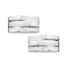 Triple Wave Cufflinks*Nambé Sale