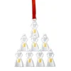 Twelve Days Of Christmas: Eight Maids A Milking Ornament*Nambé Discount