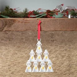 Twelve Days Of Christmas: Eight Maids A Milking Ornament*Nambé Discount