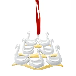 Twelve Days Of Christmas: Sevens Swans A Swimming Ornament*Nambé Best