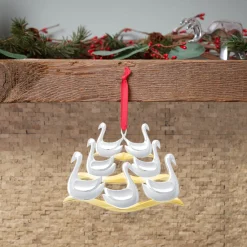 Twelve Days Of Christmas: Sevens Swans A Swimming Ornament*Nambé Best