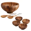 Yaro 7-Piece Salad Set*Nambé Discount