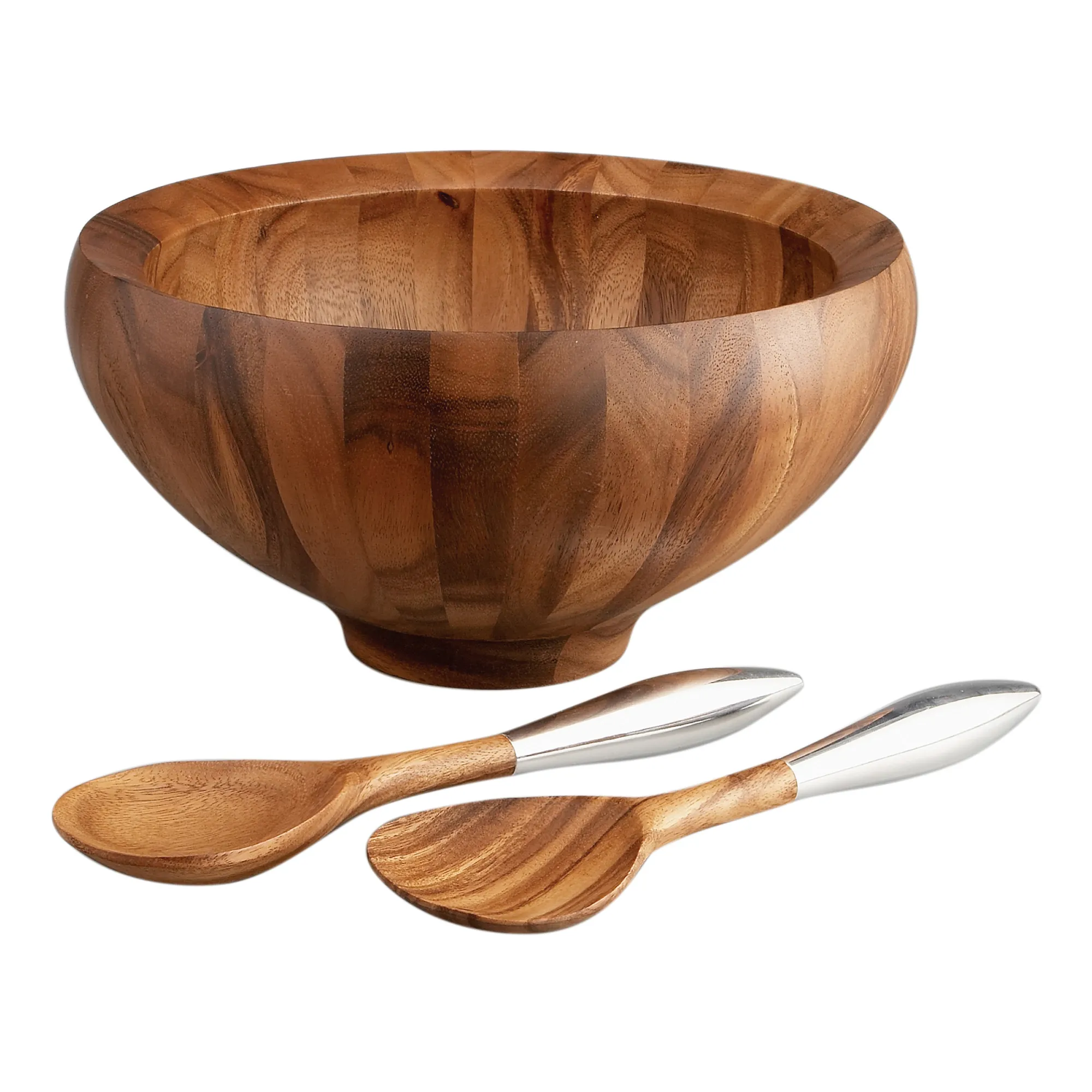 Yaro Salad Bowl W/ Servers*Nambé Sale