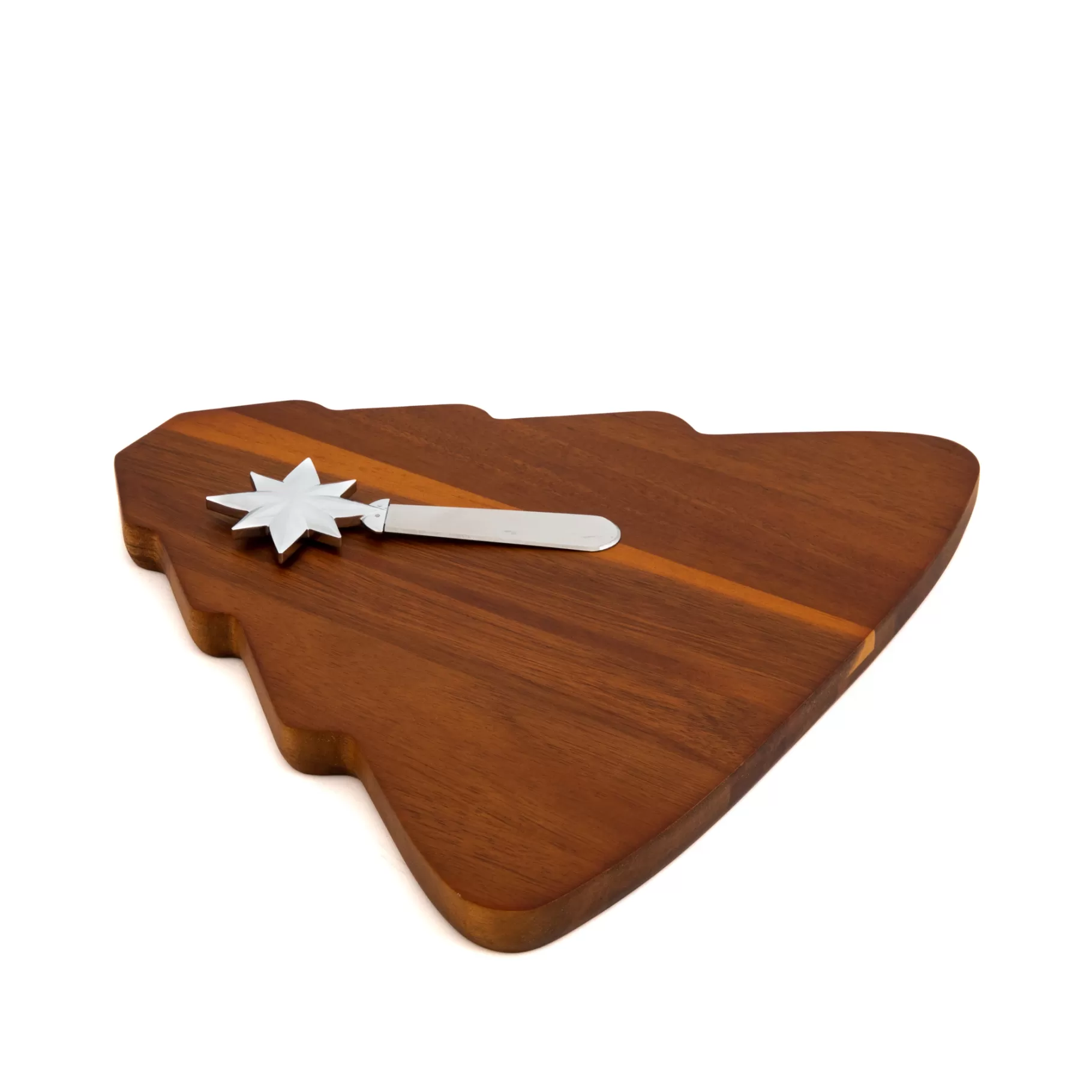 New Christmas Tree Cheeseboard W/Spreader Shop All Decor