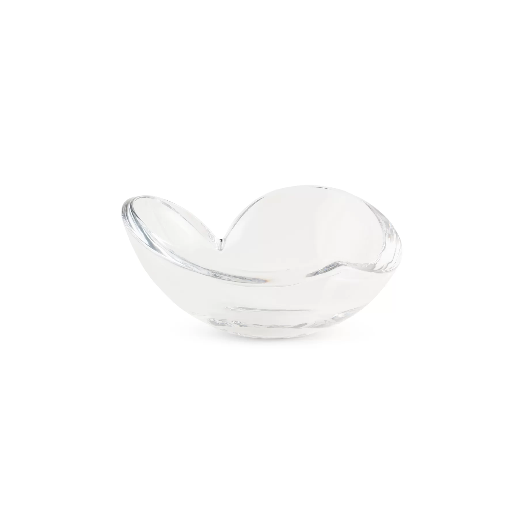 Discount Glass Heart Bowl - Medium Serving Bowls