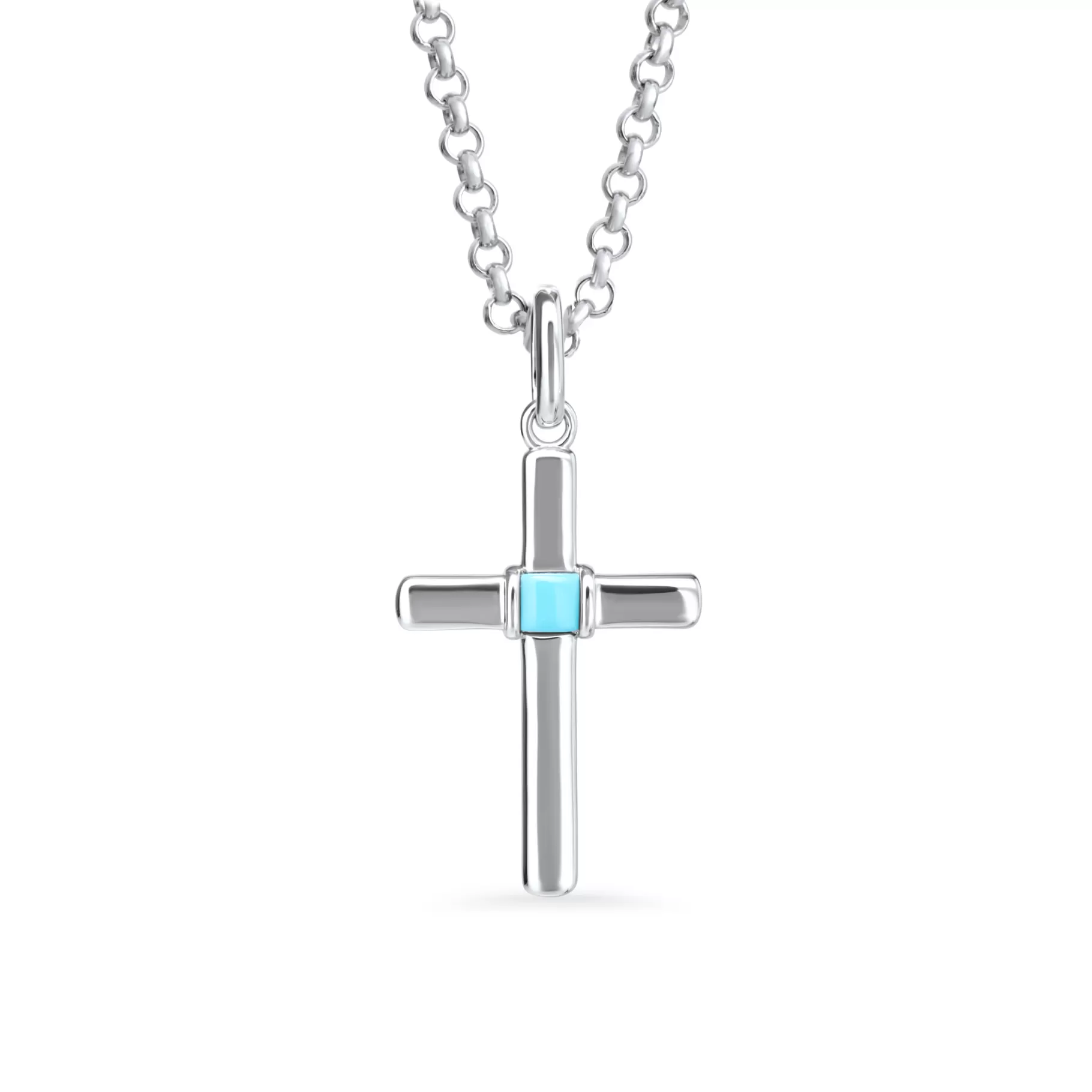 Online Marina Square Cross Womens Necklaces