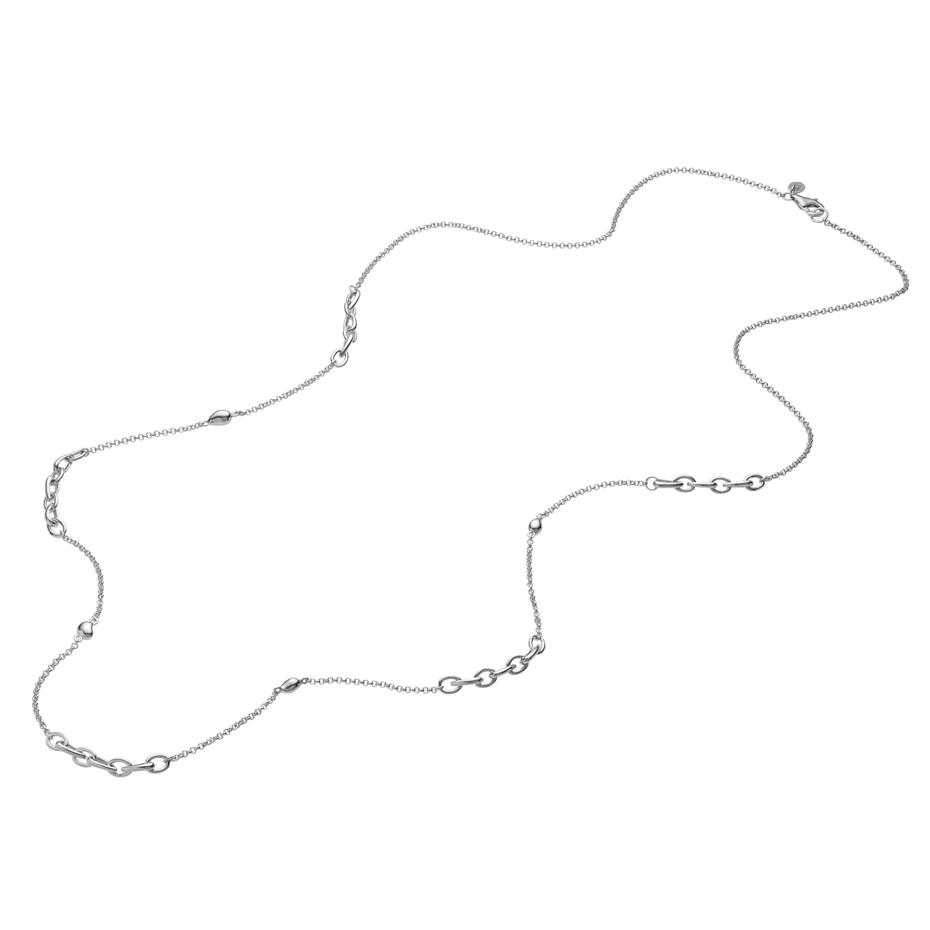 Hot Nambe Bean Link Necklace 24'' Womens Necklaces