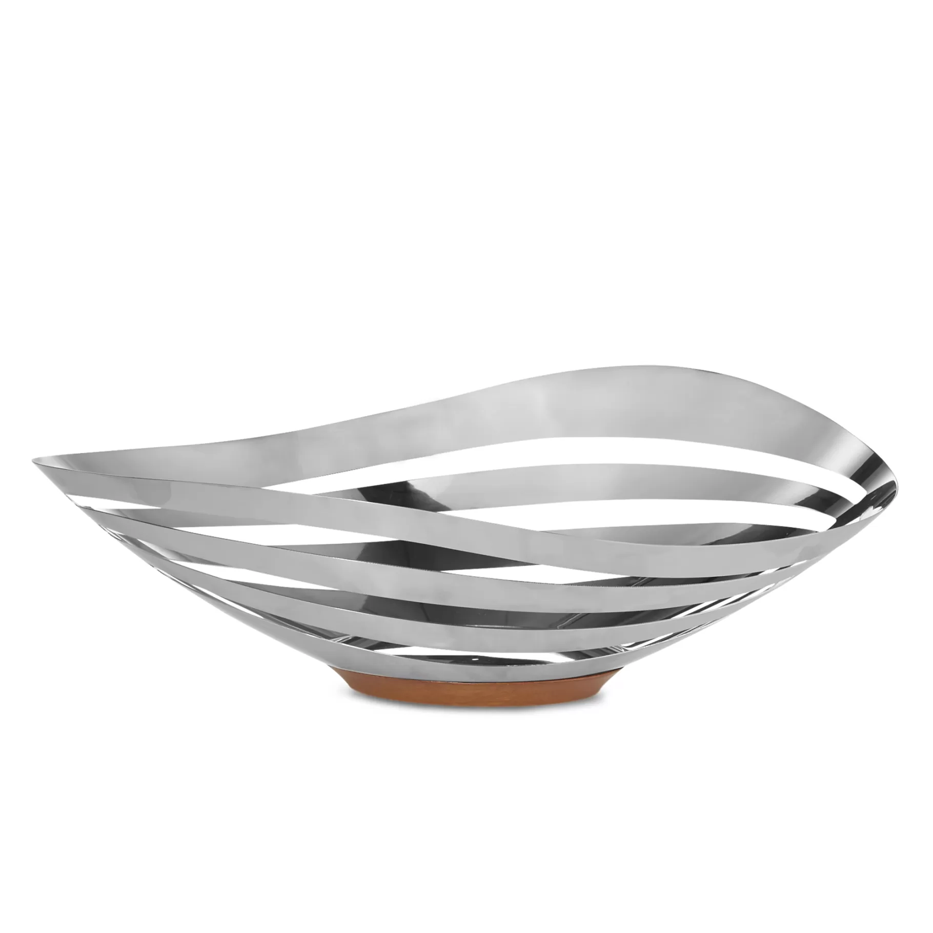 Flash Sale Pulse Bread/Fruit Bowl Nambe Alloy Bowls