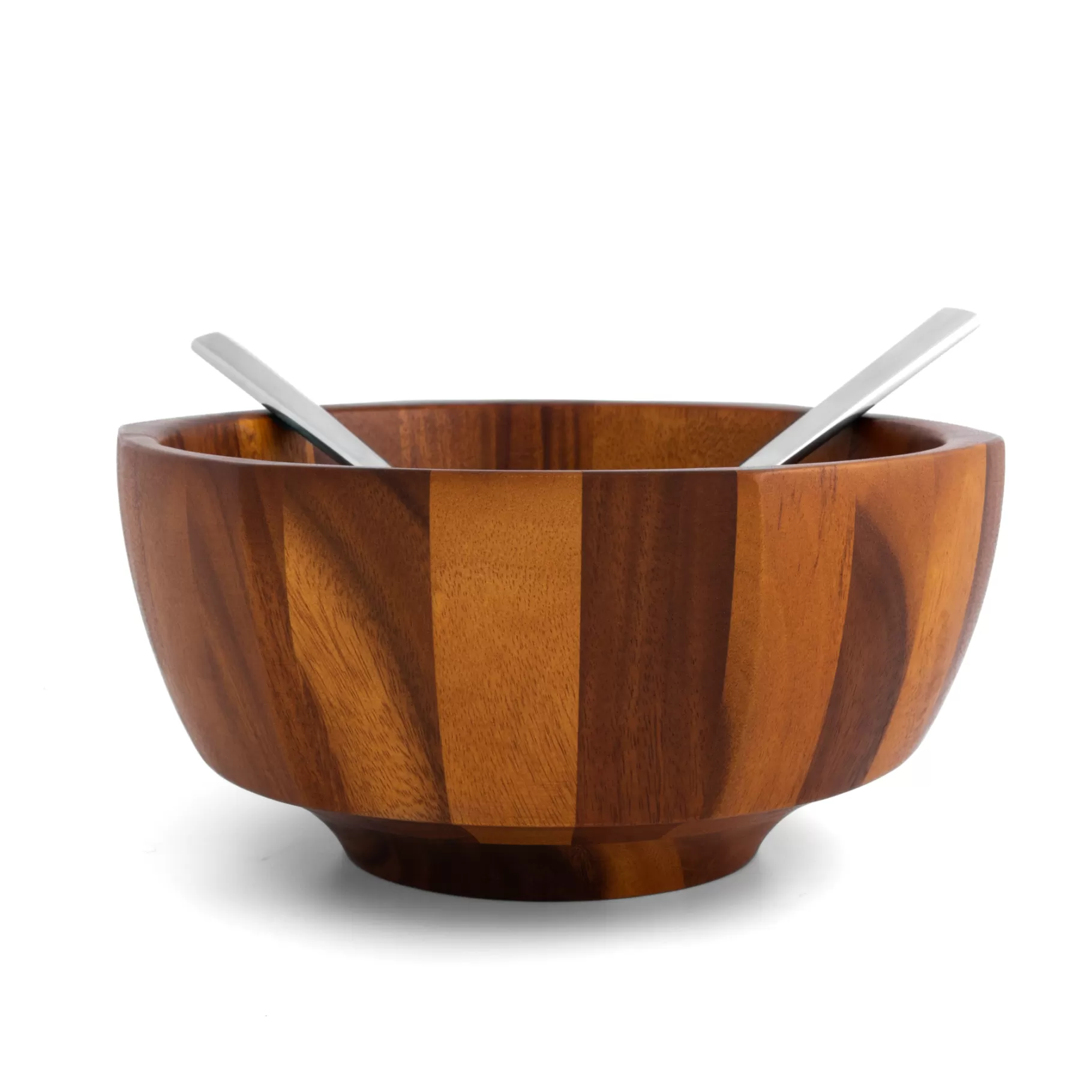 Hot Rivet Salad Bowl W/ Servers Salad Bowls