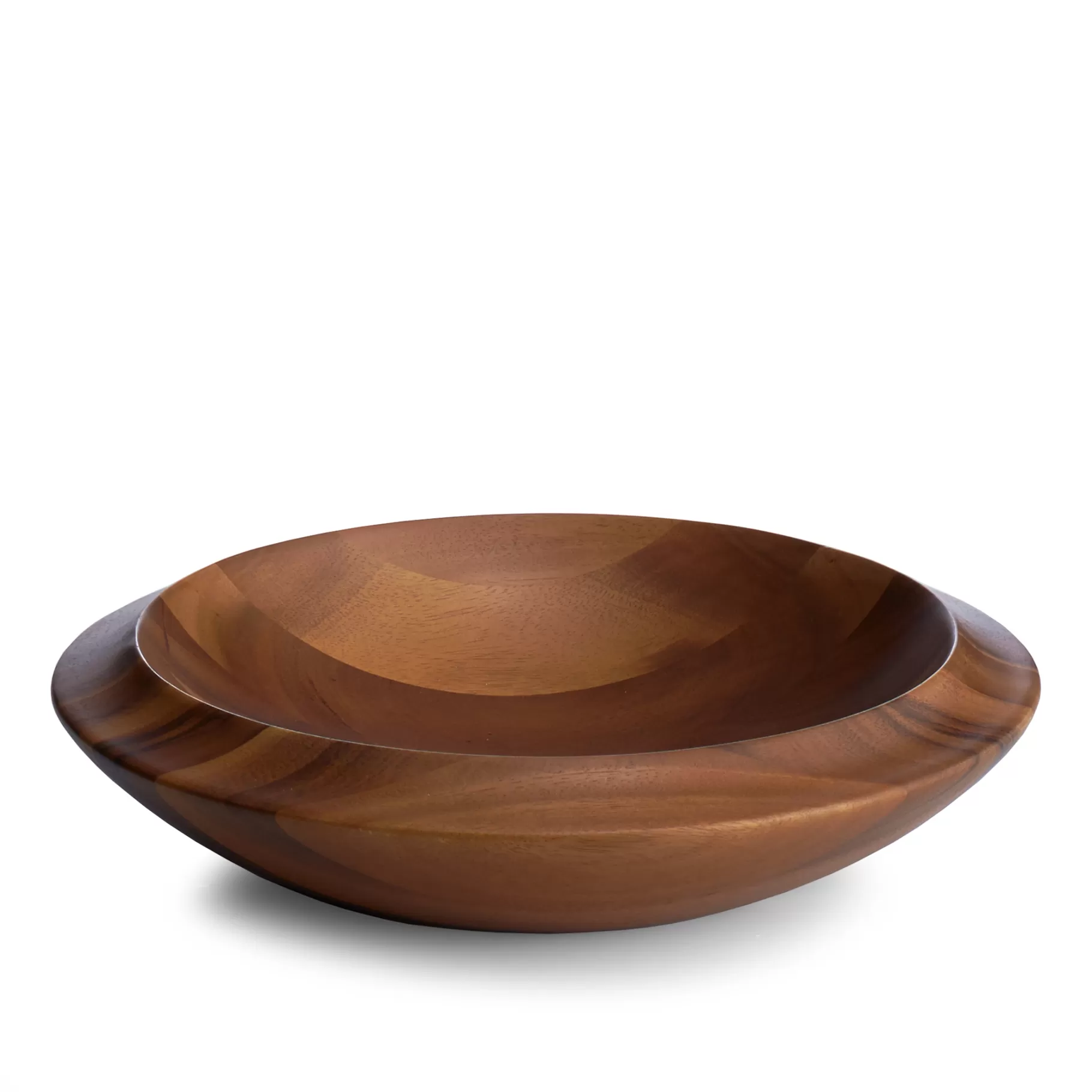 Sale Skye Wood Centerpiece Bowl Serving Bowls