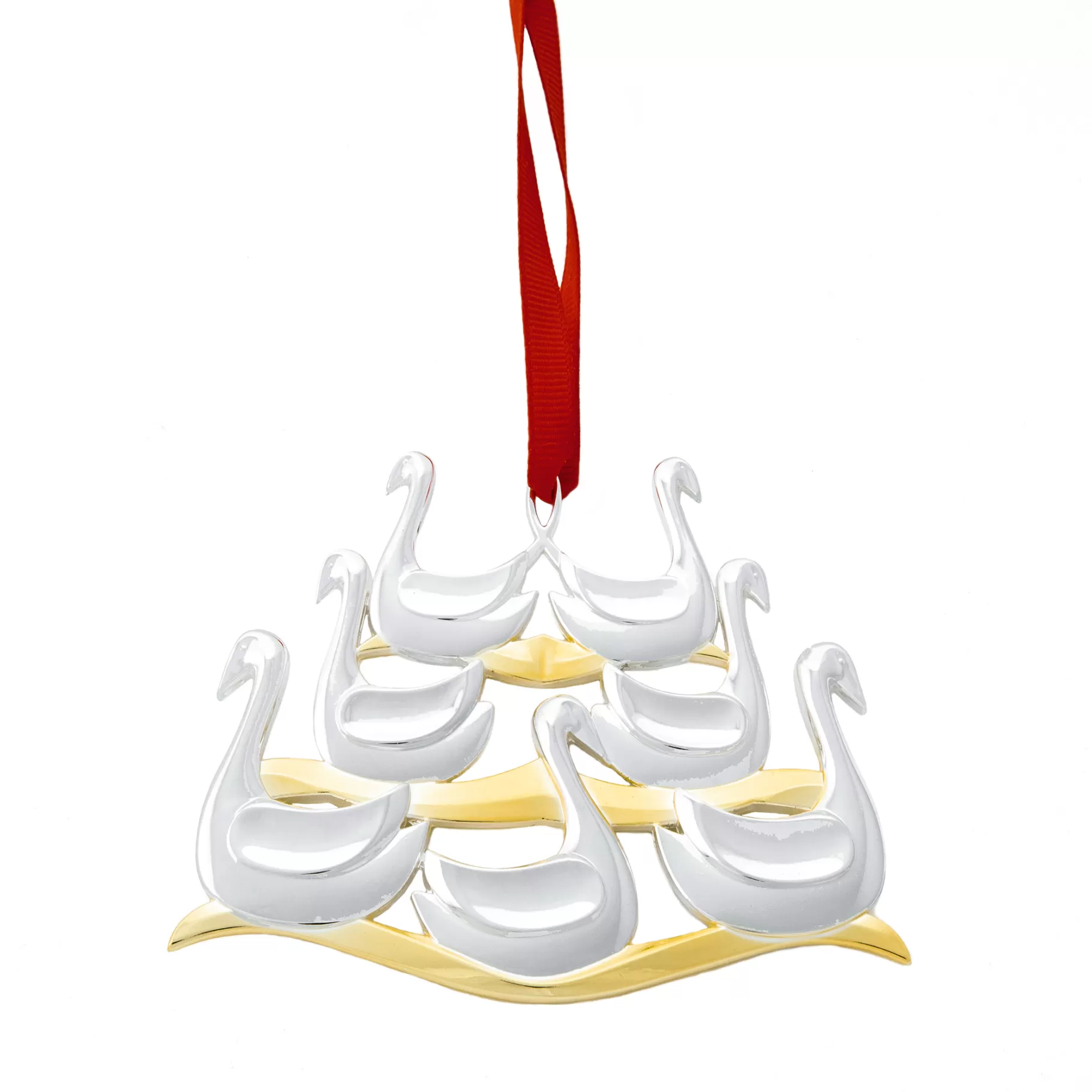 Cheap Twelve Days Of Christmas: Sevens Swans A Swimming Ornament Shop All Decor